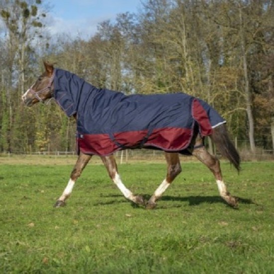 Попона Tyrex 1200 D дождевая с капором 41519