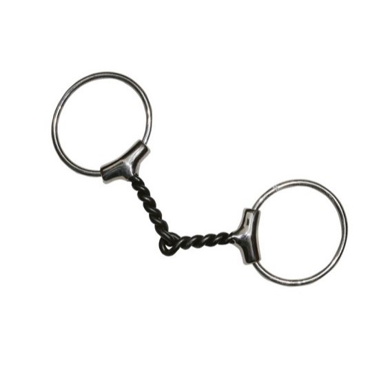 Трензель вестерн Brad Ren’s витой черный 10 мм 90321