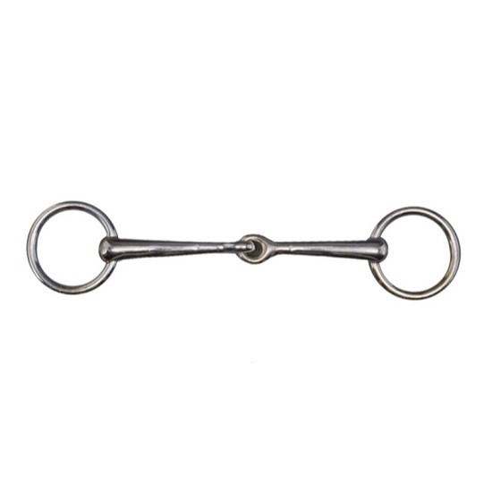 Трензель простой 14 мм никелированный  30065