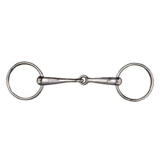 Трензель простой дутый нерж. сталь 30050