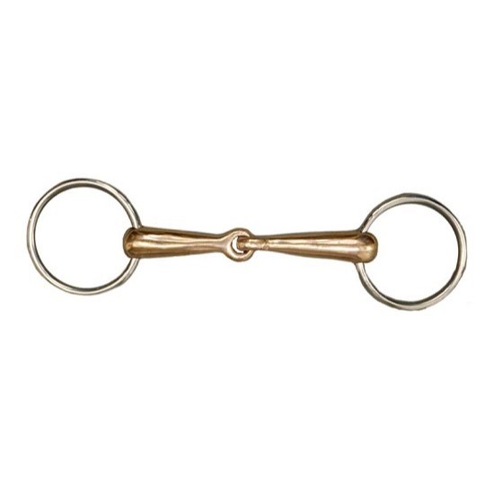 Трензель простой с медным грызлом 21 мм 30075