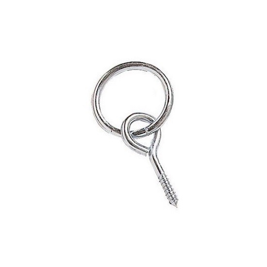 Кольцо для развязок на крючке с шурупом 50064