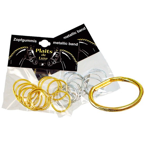 Резинки Metallic для гривы 50302