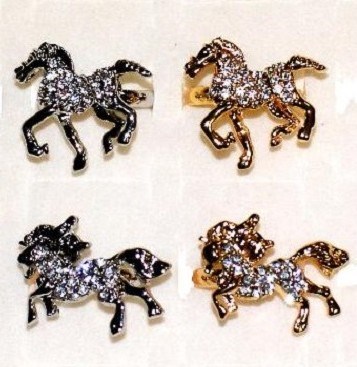 Кольцо Лошадь 9220