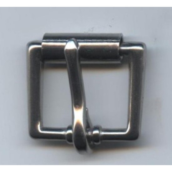 Пряжка 18 х 22 мм с роликом, нерж сталь 60053