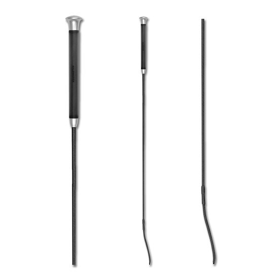 Хлыст выездковый 120 см с гелевой ручкой 5082