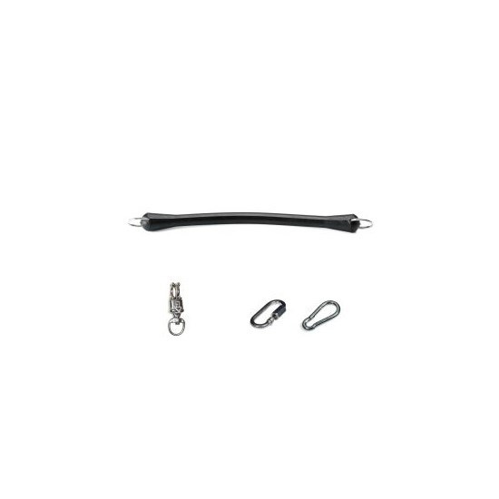 Развязка резиновая 55 см с карабинами 40558