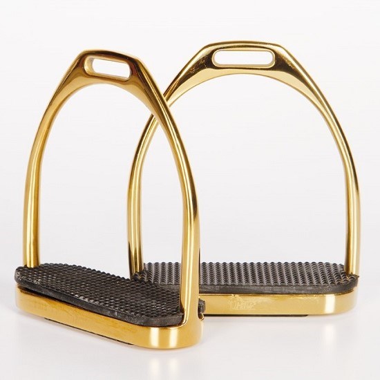 Стремена Harrys Horse классические золотые 14023