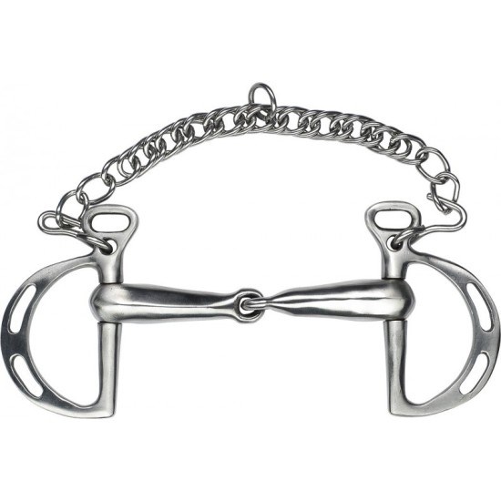 Пелям Kimblewick Satin 21 мм простой дутый 32019