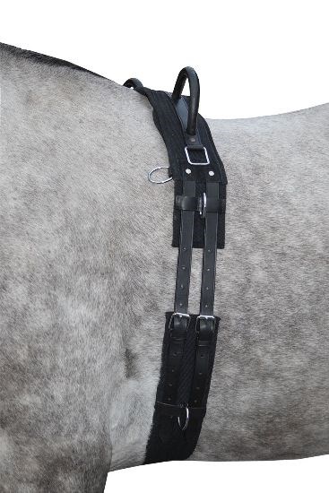 Гурта с ручками для верховой езды HKM 50351