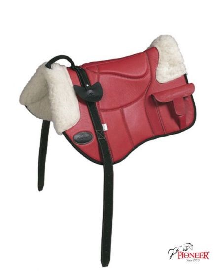 Седло-пад Pioneer Bareback 007 с карманами 11012