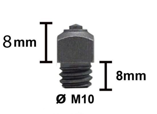 Шип Tuna №11 - 8/М10 высота 8 мм 66032