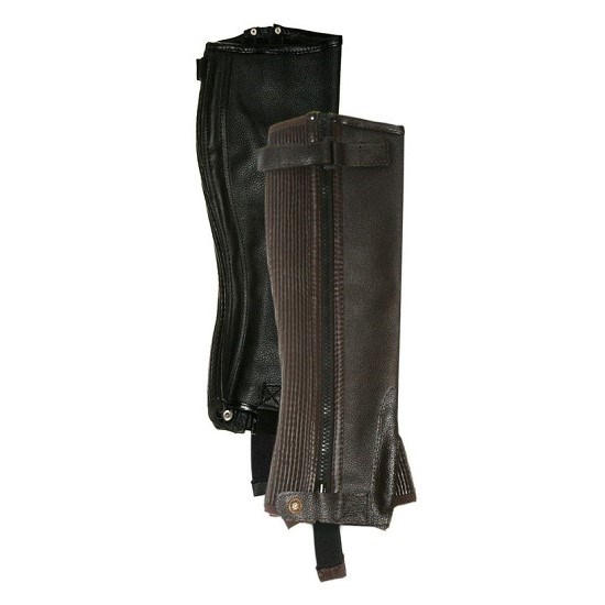 Краги Daslo кожаные детские  3704