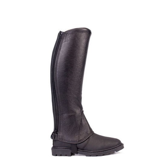 Краги кожаные тисненые 3742