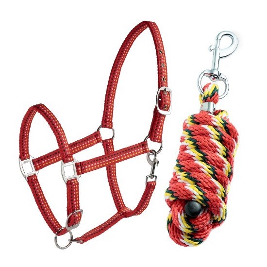 Недоуздок Daslo с чумбуром в сумочке 40112