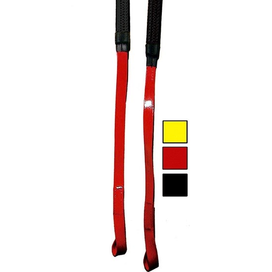 Повод - шланг скаковой резина/ПВХ на петлях 21562