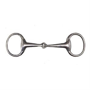 Трензель империал с овальными кольцами 23 мм дутый 30054