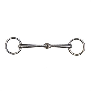 Трензель простой 14 мм никелированный  30065