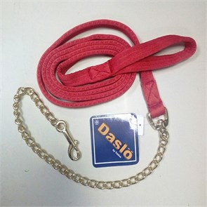 {{photo.Alt || photo.Description || 'Чумбур Daslo с цепочкой 2,8 м.'}}