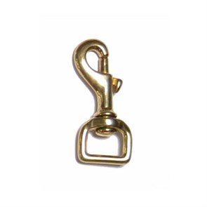 Карабин латунный 25 мм 60124