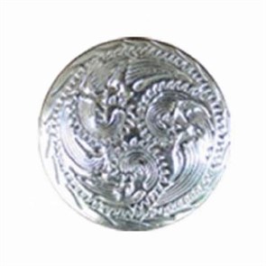 Заклепка для седла вестерн серебряная 1 