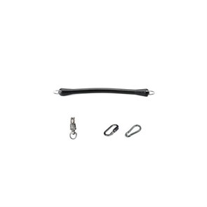 Развязка резиновая 55 см с карабинами 40558