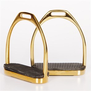 Стремена Harrys Horse классические золотые 14023