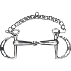 Пелям Kimblewick Satin 21 мм простой дутый 32019