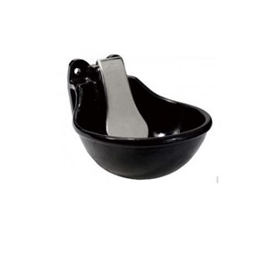 Автопоилка с язычковым клапаном, чугун эмалированный  50462