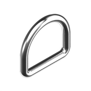 Полукольцо D-образное 25 х 4 мм 60008