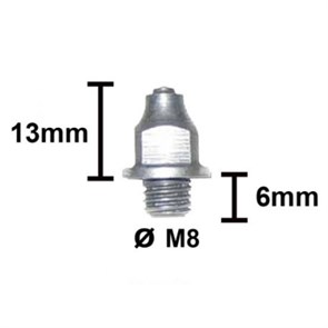 Шип Tuna № 9 c фланцем 6/М8 высота 13 мм ледовый 66030