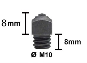 Шип Tuna №11 - 8/М10 высота 8 мм 66032