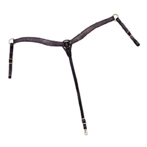 Подперсье вестерн Natowa широкое кожаное 90112